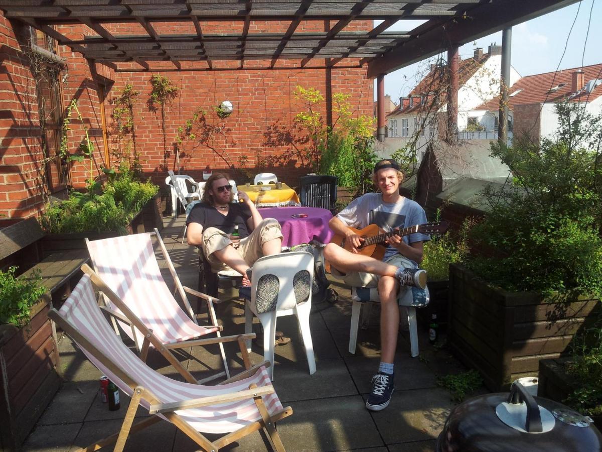 نزل أوسنابروكفي Penthouse Backpackers الغرفة الصورة